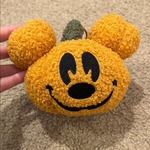 Blinky Mickey Mouse Pumpkin Keychain